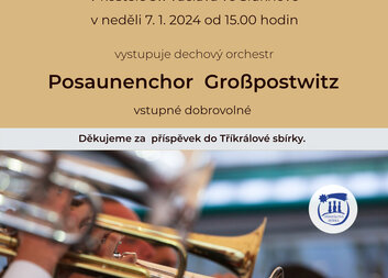 Tříkrálový koncert v kostele sv. Václava ve Šluknově 7. 1. 2024 od 15.00 hodin 