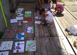 Výtvory z dílniček 2.jpg- aktivity pro rodiče s dětmi